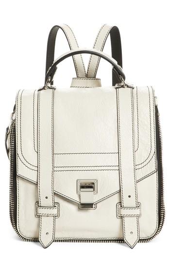 Proenza Schouler Ps1 Leather Convertible Backpack - Ivory