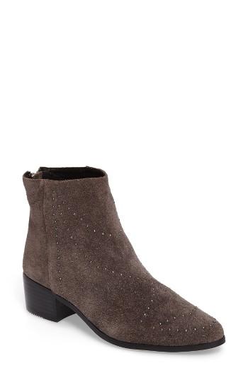 Women's Grey City Wendy Studded Bootie .5 M - Black