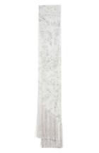Women's Etro Maharaja Print Scarf With Fringe, Size - White