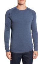 Men's Smartwool Merino 250 Base Layer Crewneck T-shirt - Blue