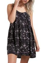 Women's Volcom Things Change Cover-up Dress - Black