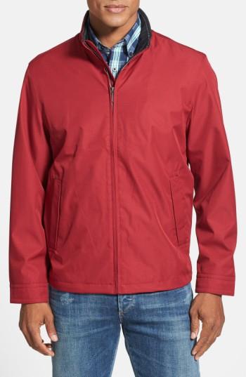 Men's Rainforest Waterproof & Windproof Bomber, Size - Red