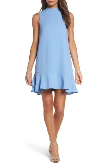 Women's Charles Hem Ruffle Shift Dress