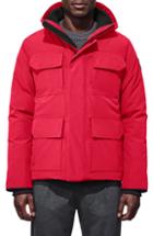 Men's Canada Goose 'maitland' Slim Fit Down Fill Parka - Red
