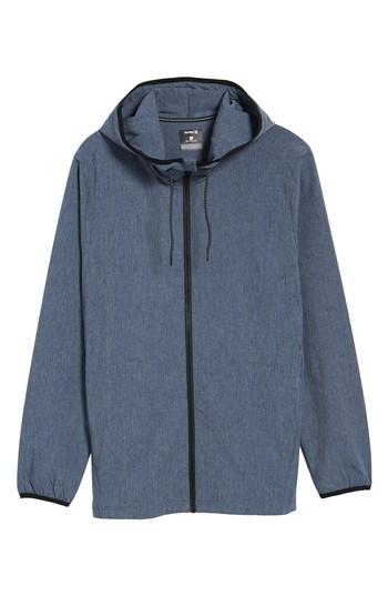 Men's Hurley Protect Stretch 2.0 Jacket, Size - Blue