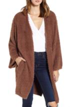 Women's Prima Eyelash Cardigan - Pink