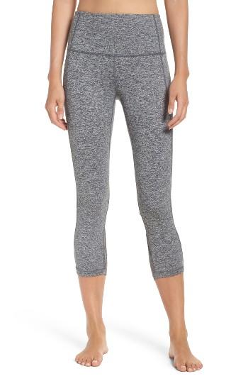 Women's Zella High Waist Camila Crop Leggings - Grey