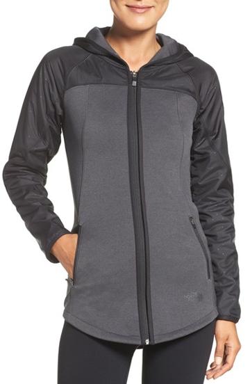 Women's The North Face 'spark' Water Resistant Jacket - Grey