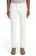Men's Pierre Balmain Biker Jeans - White