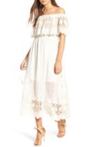 Women's Astr The Label Tatiana Off The Shoulder Dress - Ivory