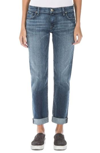 Women's Fidelity Denim Axl Girlfriend Jeans - Blue