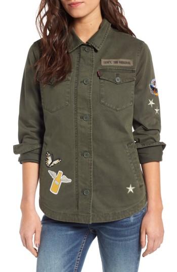 Women's Levi's Cargo Jacket With Patches