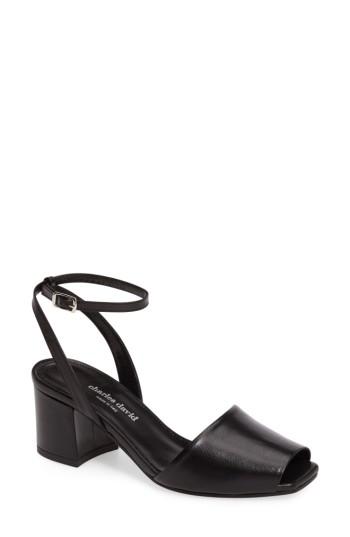 Women's Charles David Cube Sandal .5 M - Black