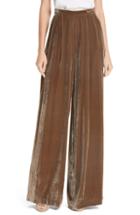 Women's Ulla Johnson Rhett Velvet Wide Leg Trousers