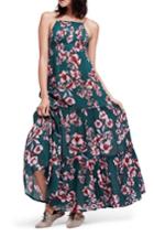 Women's Free People Garden Party Maxi Dress - Blue/green