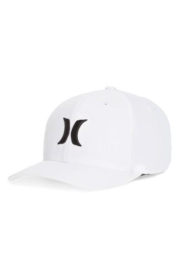 Men's Hurley Dri-fit One & Only Logo Cap - White