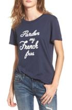 Women's Sub Urban Riot Pardon My French Fries Graphic Tee