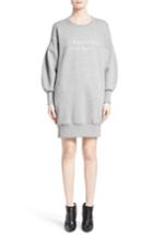 Women's Burberry Soure Sweatshirt Dress - Grey