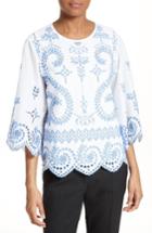 Women's Tory Burch Mariana Broderie Anglaise Top