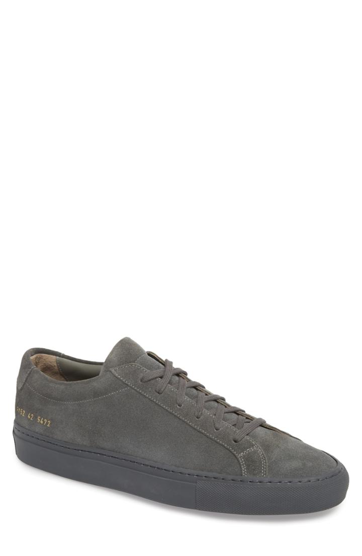 Men's Common Projects Original Achilles Low Top Sneaker Us / 40eu - Grey