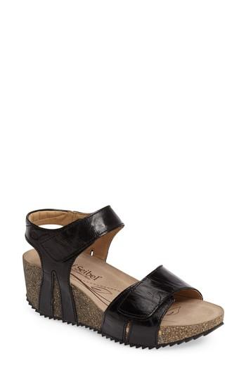 Women's Josef Seibel Meike 11 Sandal -11.5us / 42eu - Black