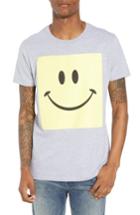 Men's The Rail Box Smiley Graphic T-shirt - Grey