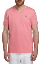 Men's Psycho Bunny V-neck T-shirt (xxl) - Coral