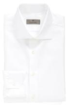 Men's Canali Fit Solid Dress Shirt