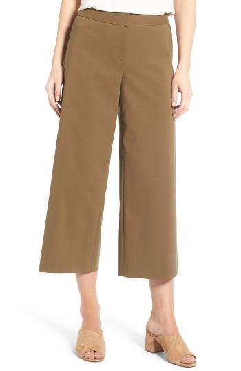 Women's Emerson Rose Wide Leg Crop Pants - Green