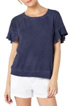 Women's Michael Stars Burnout Tee - Blue