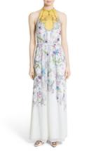 Women's Ted Baker London Ellly Passion Flower Maxi Dress - White