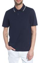 Men's Vince Fit Polo, Size Large - Blue