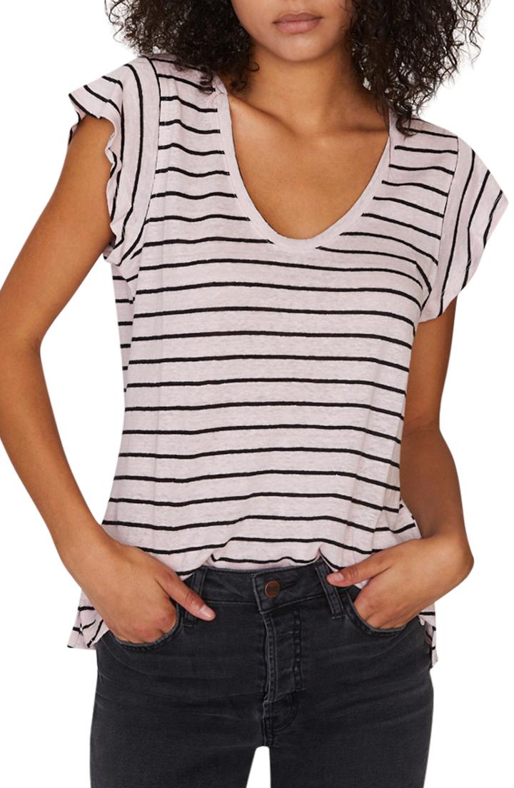 Women's Sanctuary Ruby Scoop Neck Linen Tee