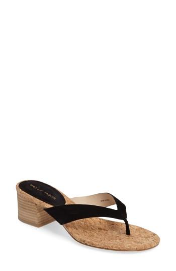 Women's Pelle Moda Meryl Sandal M - Black