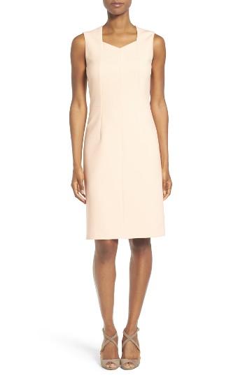 Women's Boss Dilunea Sheath Dress - Coral