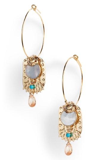 Women's Gas Bijoux Hoop & Drop Earrings