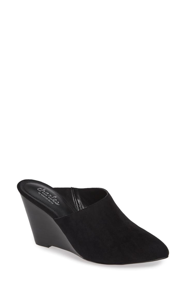 Women's Charles By Charles David Ezequiel Mule M - Black