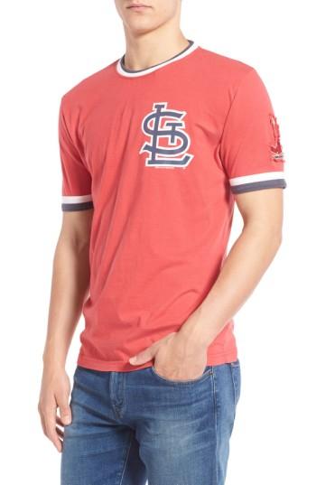 Men's Red Jacket 'saint Louis Cardinals - Remote Control' Trim Fit T-shirt - Red