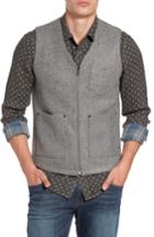 Men's Jeremiah Cambria Heathered Zip Vest - Grey