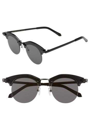 Women's Karen Walker Superstars - Felipe 57mm Sunglasses - Black