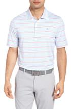 Men's Vineyard Vines Swindell Stretch Stripe Polo - White