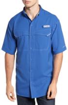 Men's Columbia Pfg Low Drag Offshore Woven Shirt - Red