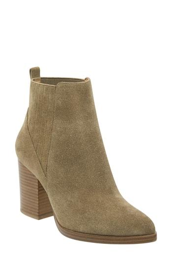 Women's Marc Fisher D Alva Bootie, Size 5.5 M - Beige