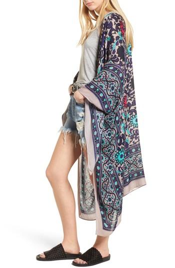 Women's Free People Magic Dance Kimono, Size - Blue