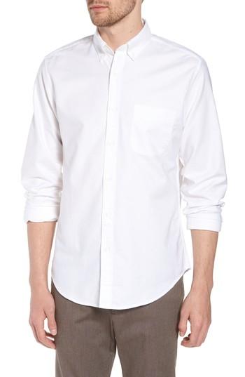 Men's J.crew Slim Fit Stretch Pima Cotton Oxford Shirt - White