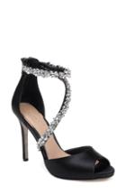 Women's Jewel Badgley Mischka Javier Sandal .5 M - Black