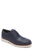 Men's Rockport Total Motion Fusion Wingtip .5 M - Blue