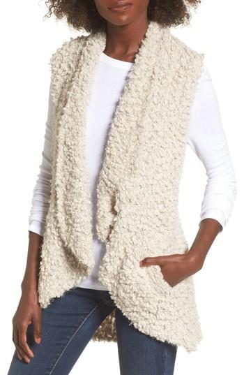 Women's Coffee Shop Whubby Sweater Vest - Ivory