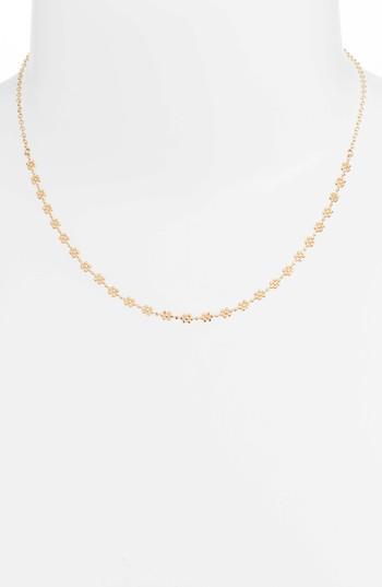 Women's Poppy Finch Shimmer Flower Choker Necklace