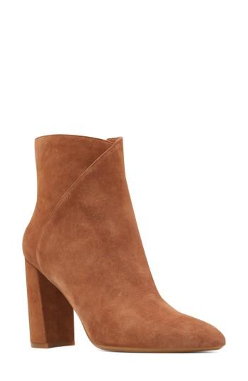 Women's Nine West Argyle Bootie M - Brown